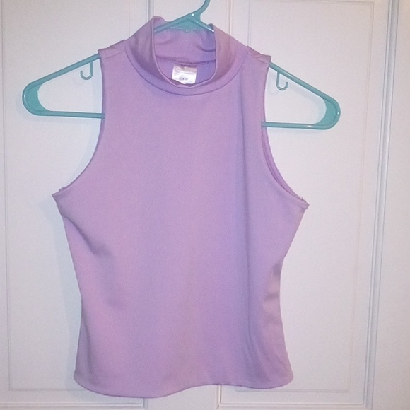Juniors Sleeveless Mock neck top Super Soft & Stretchy Perfect for Layering NWT - Picture 4 of 6